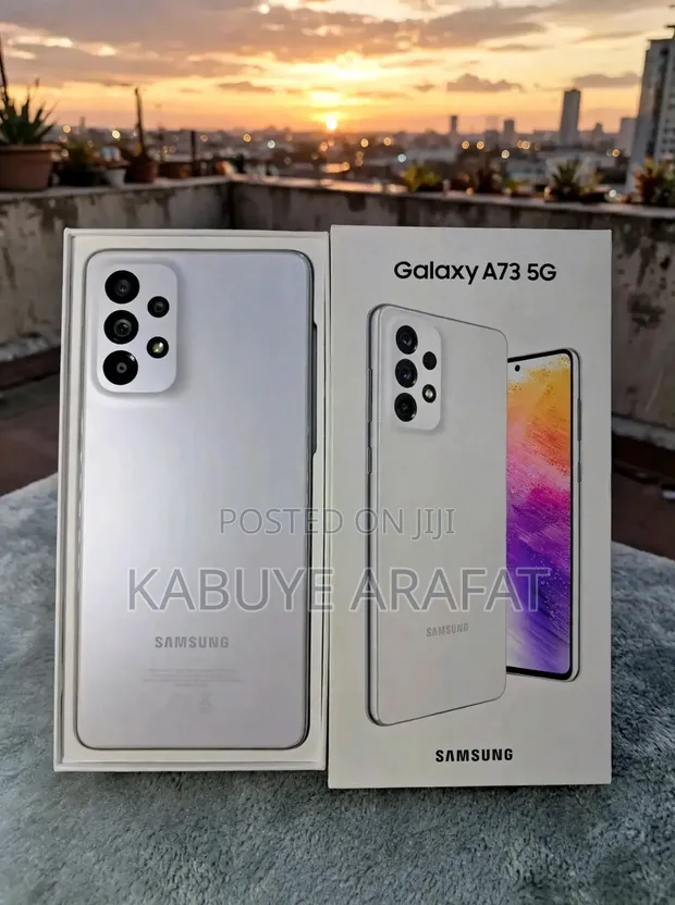 New Samsung Galaxy A73 5G 256GB White - 1