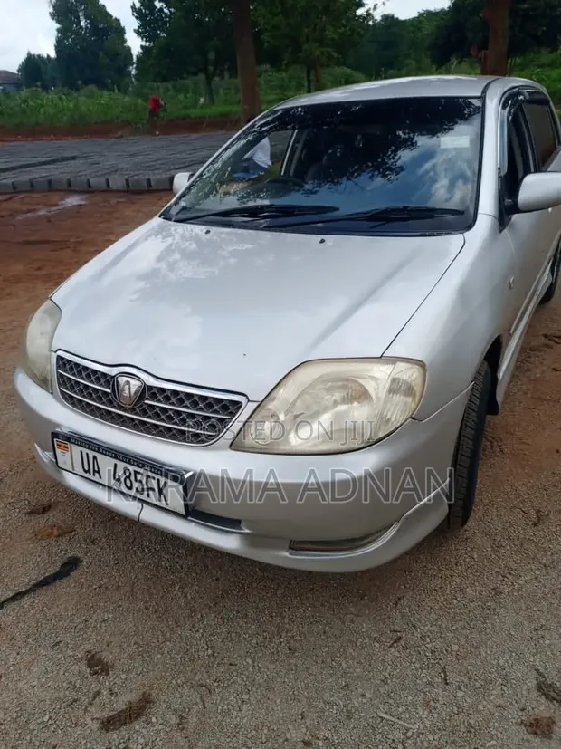 Toyota Allex 2007 Silver - 1
