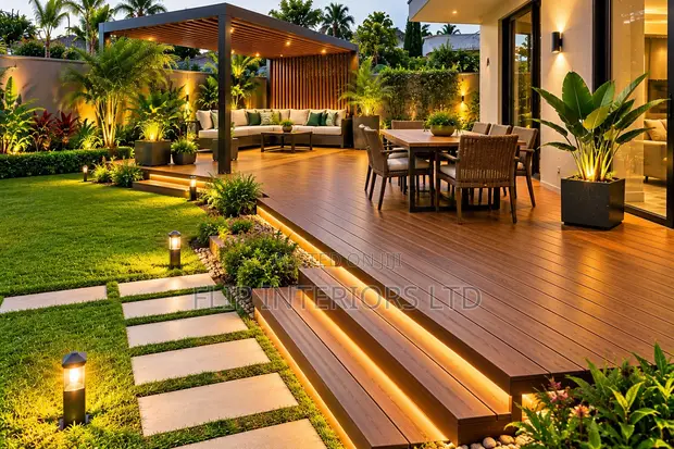 Luxury Garden Decking Design & Installation - 1