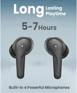 Moxedo Buds S5 Wireless Earbuds with ENC - 4