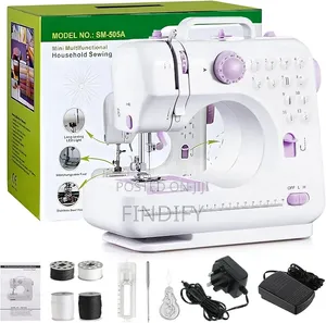 Mini Portable Electric Sewing Machine with LED Light