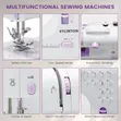 Mini Portable Electric Sewing Machine with LED Light - 2