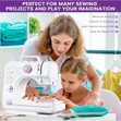 Mini Portable Electric Sewing Machine with LED Light - 3