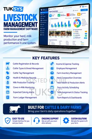 Tuksys Smart Livestock Management Software