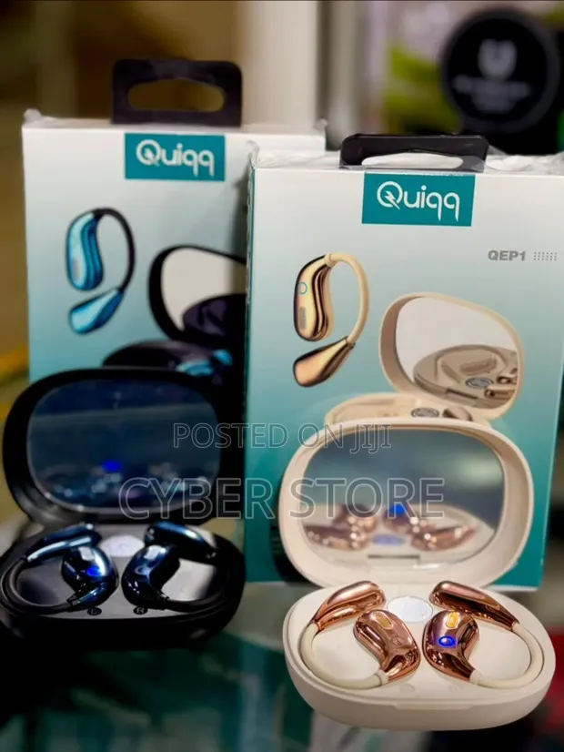 Quiqq QEP1 Open-Ear Wireless Ear-Hook Earbuds - 1