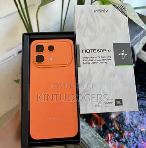 New Infinix Note 60 Pro 256GB Orange