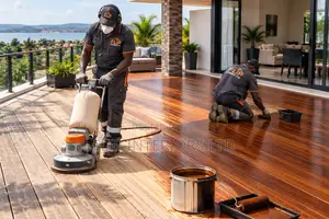 Professional Deck Sanding & Staining Services by Flip Interiors