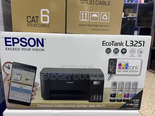 Brand New Epson EcoTank L3251 Wi-Fi Printer - 1