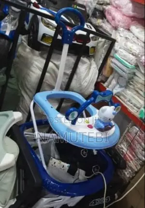 Musical Baby Walker with Parent Push Handle