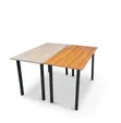 Wooden Folding Kitchen Table - 1