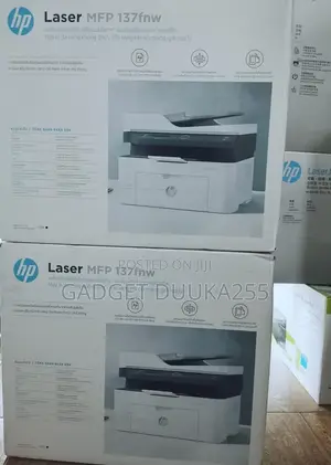 Brand New HP Laser MFP 137fnw Wireless Multifunction Printer