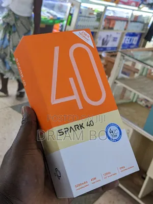 New Tecno Spark 40 256GB Orange
