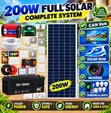 200W Solar Power System with 12V 120Ah Battery - Complete Kit - 2