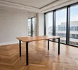 Natural Wood Foldable Table - 1