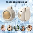 Mini Clip-on and Waist Fan with 360° Rotatable Clip - 2