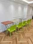 Foldable Wooden Dining Table and Chairs Set (2 Seater) - 2