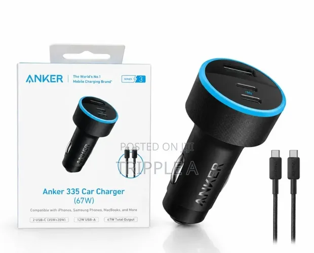 Anker 335 Car Charger (67W) - 1