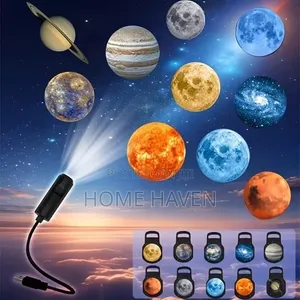 10-in-1 USB Planet Galaxy Projector