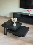 Classic Glass Center Table / Modern Coffee Table - 1