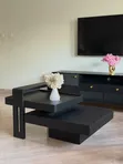 Classic Glass Center Table / Modern Coffee Table - 2