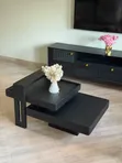 Classic Glass Center Table / Modern Coffee Table - 3