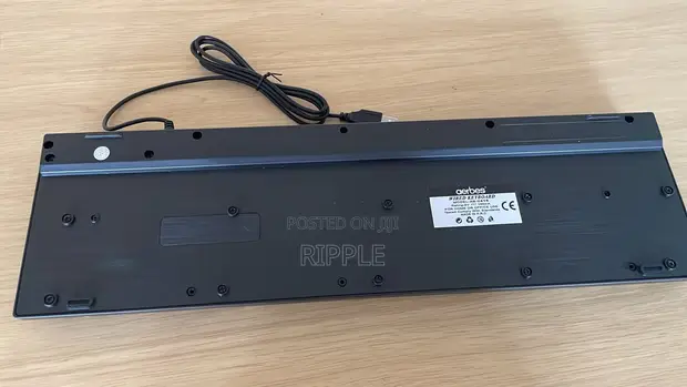 Aerbes AB-D415 Wired USB Full-Size Computer Keyboard - 1