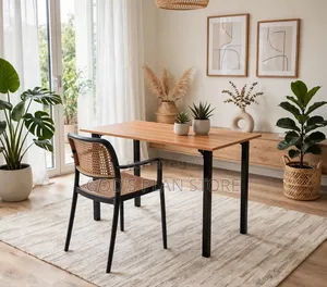 Foldable Wooden Reading Table and Chair Set