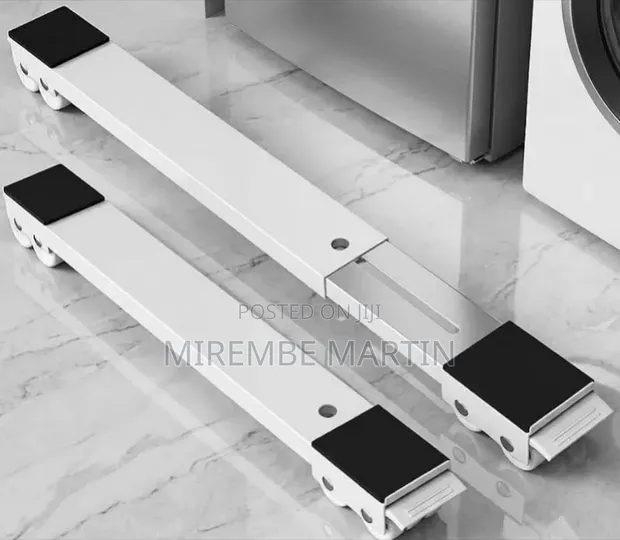 Heavy-Duty Adjustable Appliance Roller Bases - 1