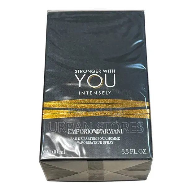 Emporio Armani Stronger With You Intensely Eau de Parfum for Men 3.4oz - 1