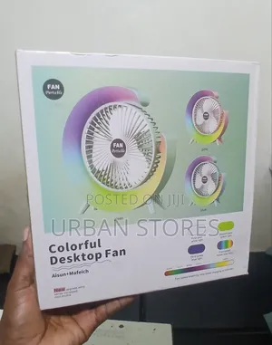 USB Rechargeable Desktop Fan