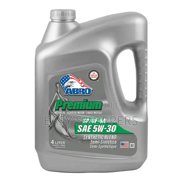 ABRO Premium SAE 5W-30 SP/GF-6A Synthetic Blend Motor Oil - 1