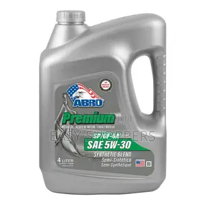ABRO Premium SAE 5W-30 SP/GF-6A Synthetic Blend Motor Oil