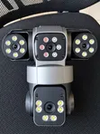 Triple Lens Solar Powered Security Camera - 1
