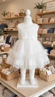 Active Brand Party Dress - White - 1