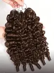 Super Coiled Curls Braids - Human Textured Hair - 1