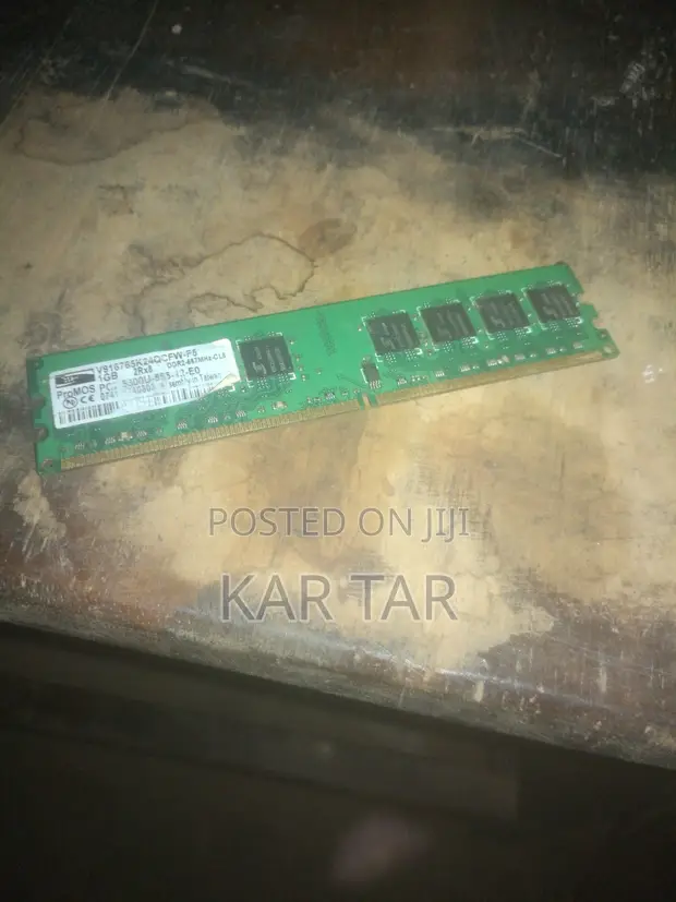 1GB DDR2 Desktop RAM - 1