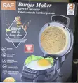 Brand New RAF Electric Burger & Breakfast Sandwich Maker 600W - 1