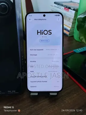 New Tecno Camon Slim 256GB Black