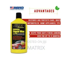 ABRO Carnauba Liquid Wax
