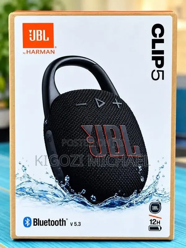 JBL Clip 5 Bluetooth Speaker - 1