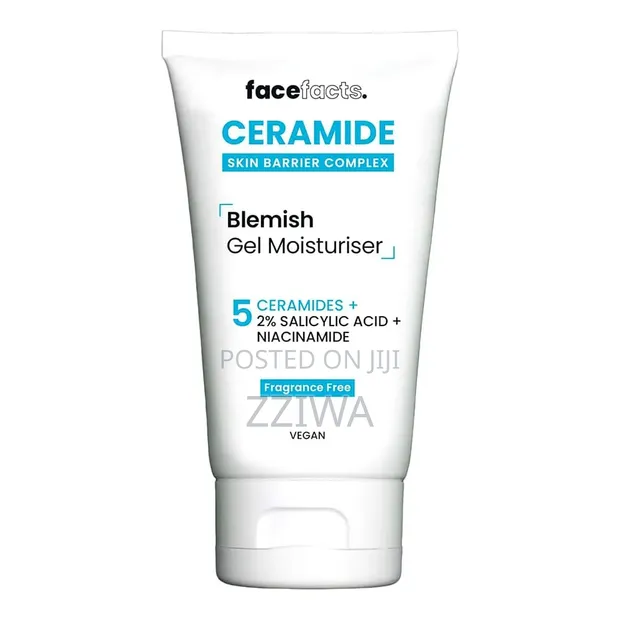 Face Facts Blemish Gel Moisturiser for Oily Acne Prone Skin - 1