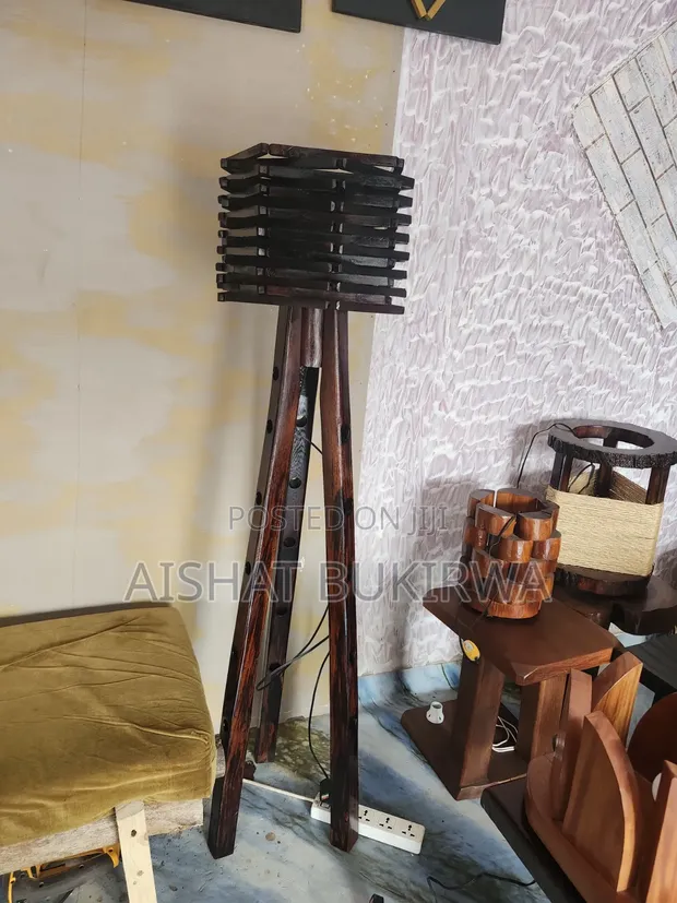 Artistic Tripod Floor Lamp - 1