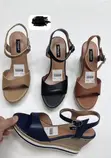 New Wedge Shoes with Ankle Straps - 1
