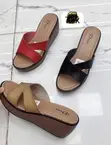 New Wedge Shoes with Ankle Straps - 2