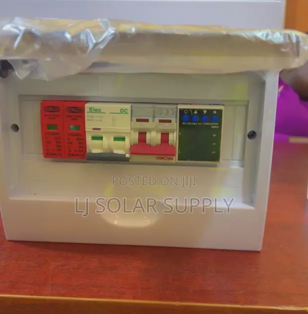 Solar Combiner Box with DC/AC Breakers & Surge Protection - 1