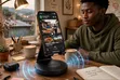 Gafowm F31 Cell Phone Stand with Wireless Induction Speaker - 2