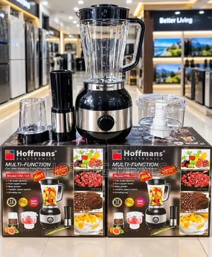 Hoffmans HM-126 4-in-1 Food Processor & Blender - 1.8L