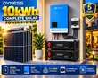 10kWh 48V Bornsan Hybrid/Lithium Solar System Full Kit - 1