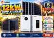 10kWh 48V SRNE Rising Energy Hybrid Solar System Kit - 1