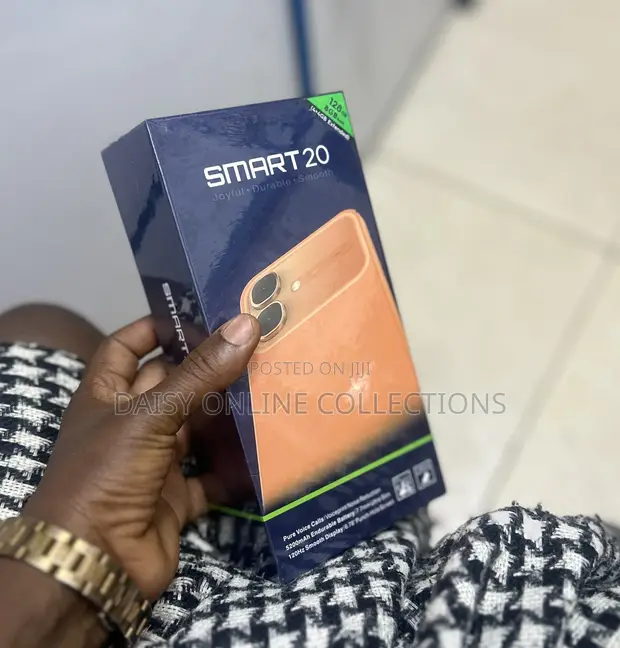 New Infinix Smart 20 128GB Black - 1